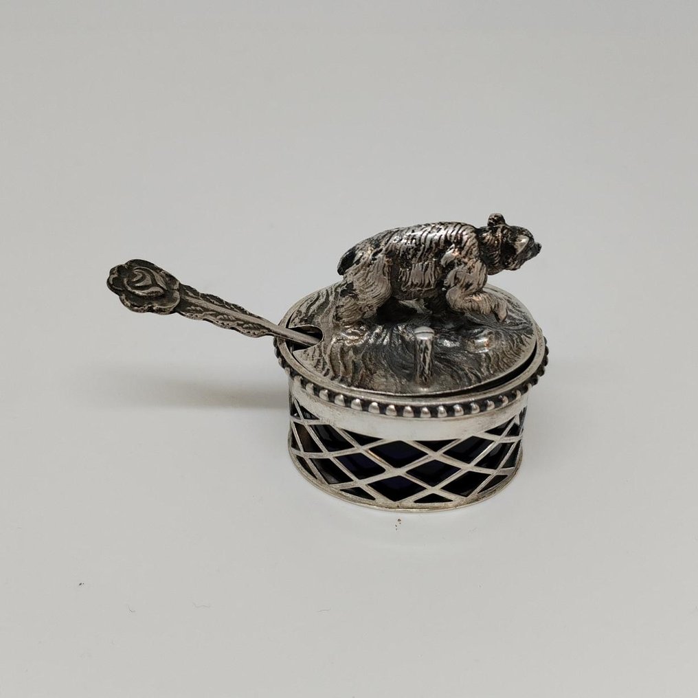 Spice container - Silver, Crystal #1.0