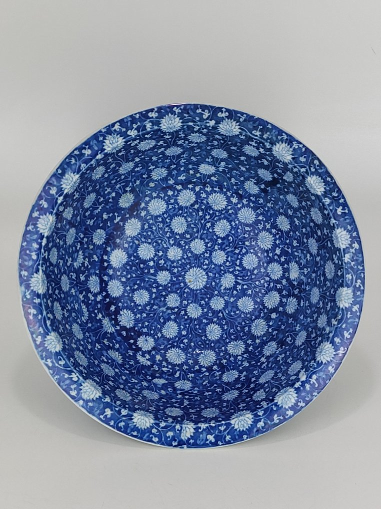 水果盘 - 瓷 - Coalport 蓝白碗 #3.2