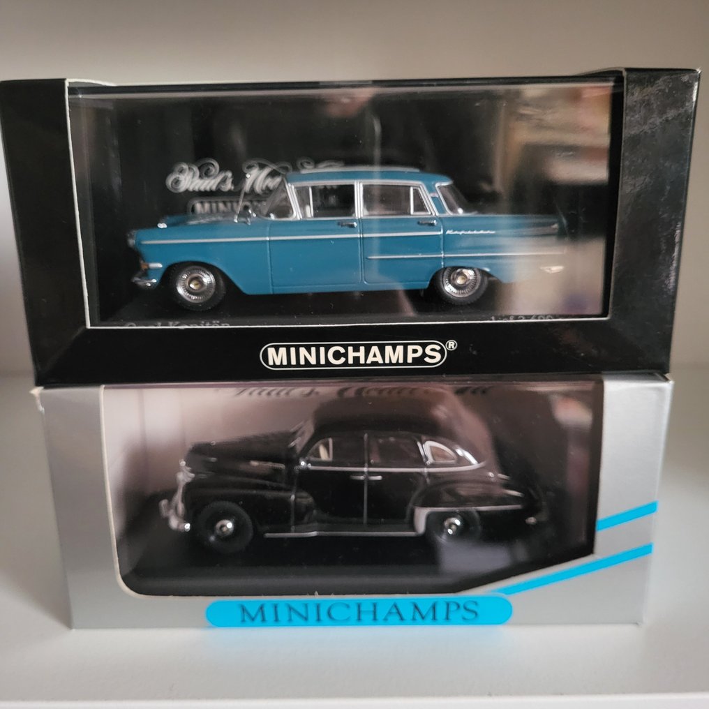 Minichamps 1:43 - Modellino di auto (2) - Opel Kapitän #1.0