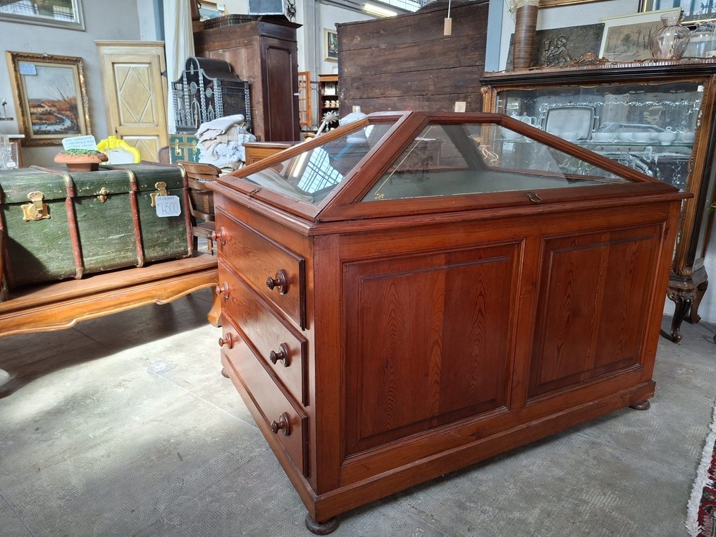 展示柜 - 松木 - 博物馆展览陈列柜 #4.3