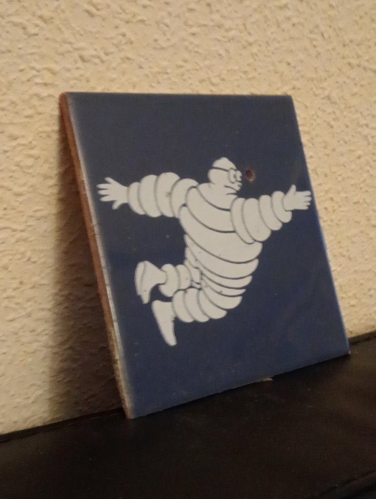πλακάκι - Michelin - Azulejo publicitario Bibendum #2.1