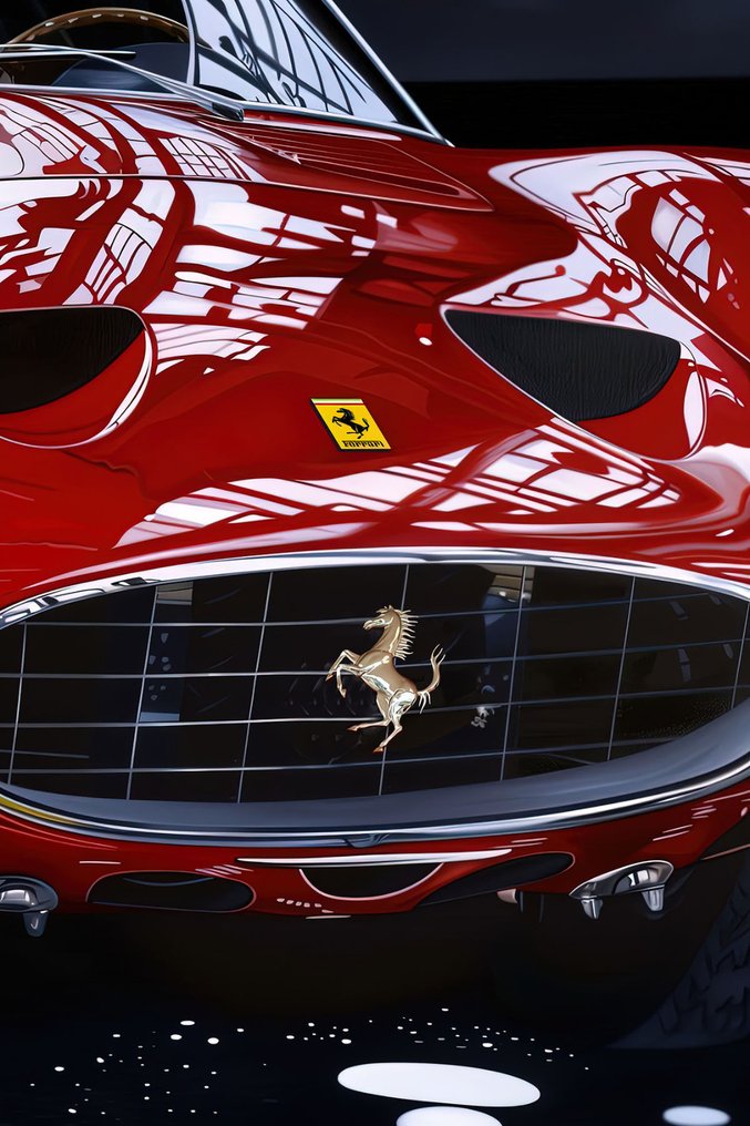 Canvas Fit - Alberto Ricardo - Ferrari, la pasión roja #1.0