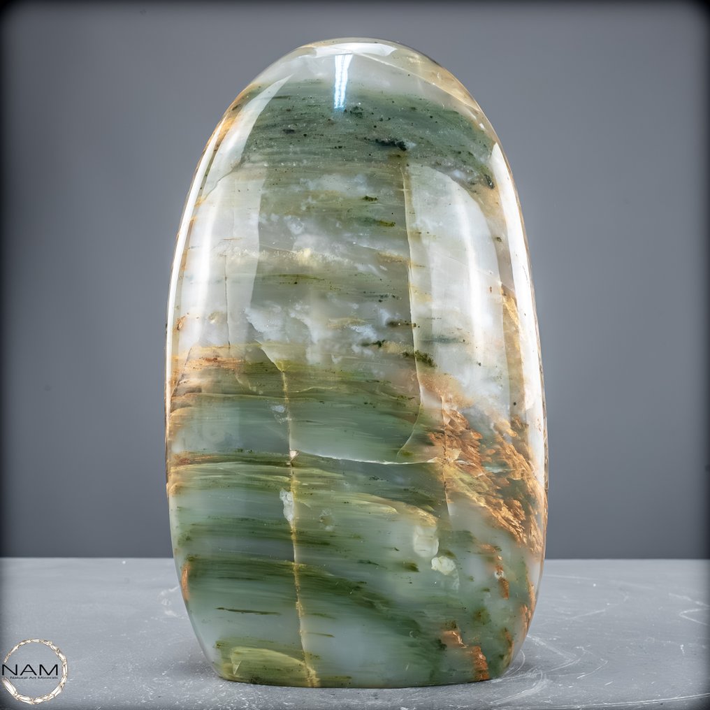 天然绿色花园石英晶体 自由形式- 2887.31 g #1.0