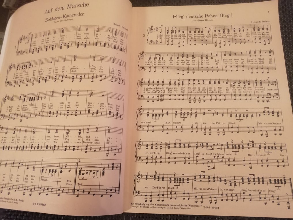 9 Liederbüchern des deutschen Militärs von 1921 bis 1941 #4.3