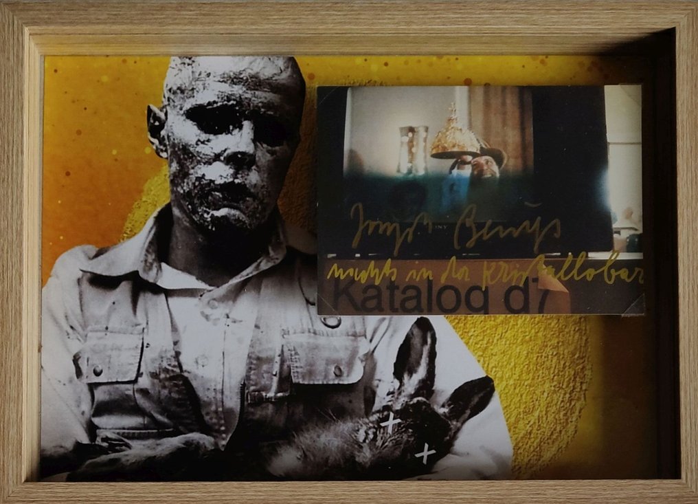 Joseph Beuys (1921-1986) - Nachts in der Kristallobar, handsigned / Schellmann P59 / 1985 #1.0