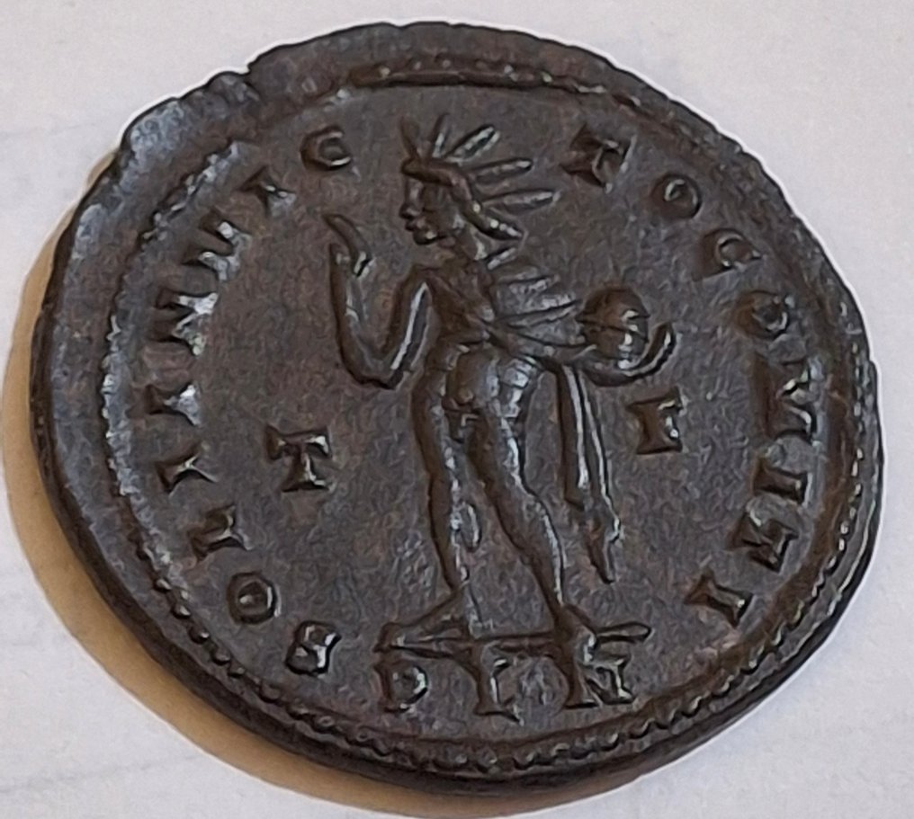 Ρωμαϊκή Αυτοκρατορία. Constantine I (AD 306-337). Follis Londinium mint. SOL INVICTO COMITI  (χωρίς τιμή ασφαλείας) #1.0