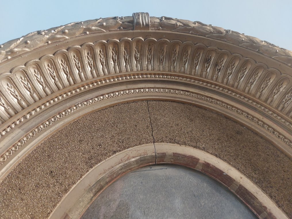 Παστέλ που απεικονίζει έναν θρησκευτικό - Εξαιρετικό πλαίσιο από μασίφ ξύλο, χρυσωμένο με λεπτό - #4.3