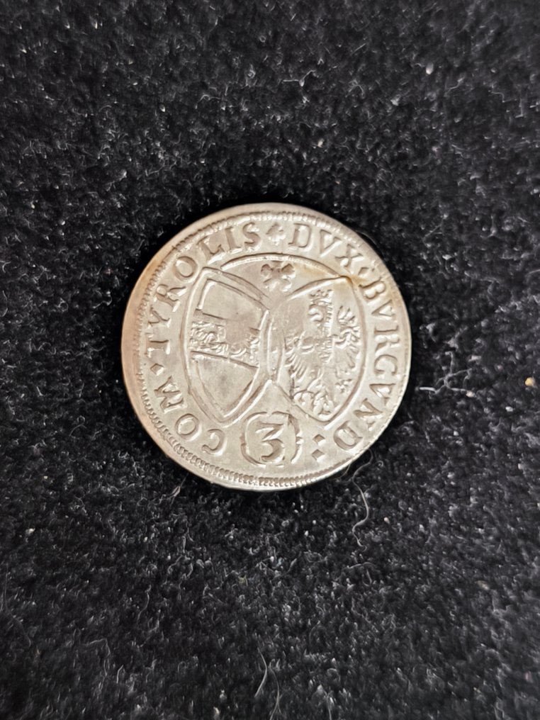 Austria. Ferdinand Karl. 3 Kreuzer 1661  (No reserve price) #2.1