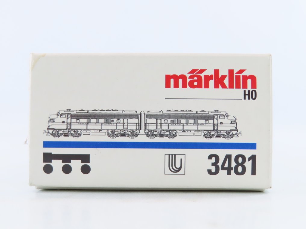 Märklin H0 - 3481 - Diesel locomotive (1) - Two-piece set EMD F7 A-units - Texas & Pacific #3.2