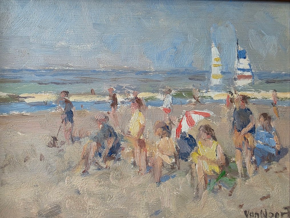 Van Noort Arie (1914-2003) - Strand in Zandvoort #1.0