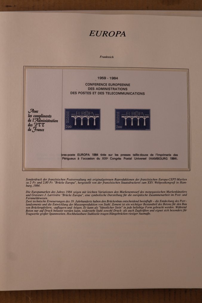 Verden 1899/1992 - Lot i 1 forhåndsudgivelsesalbum, 2 ringbind og 4 stakbøger + mappe #2.1