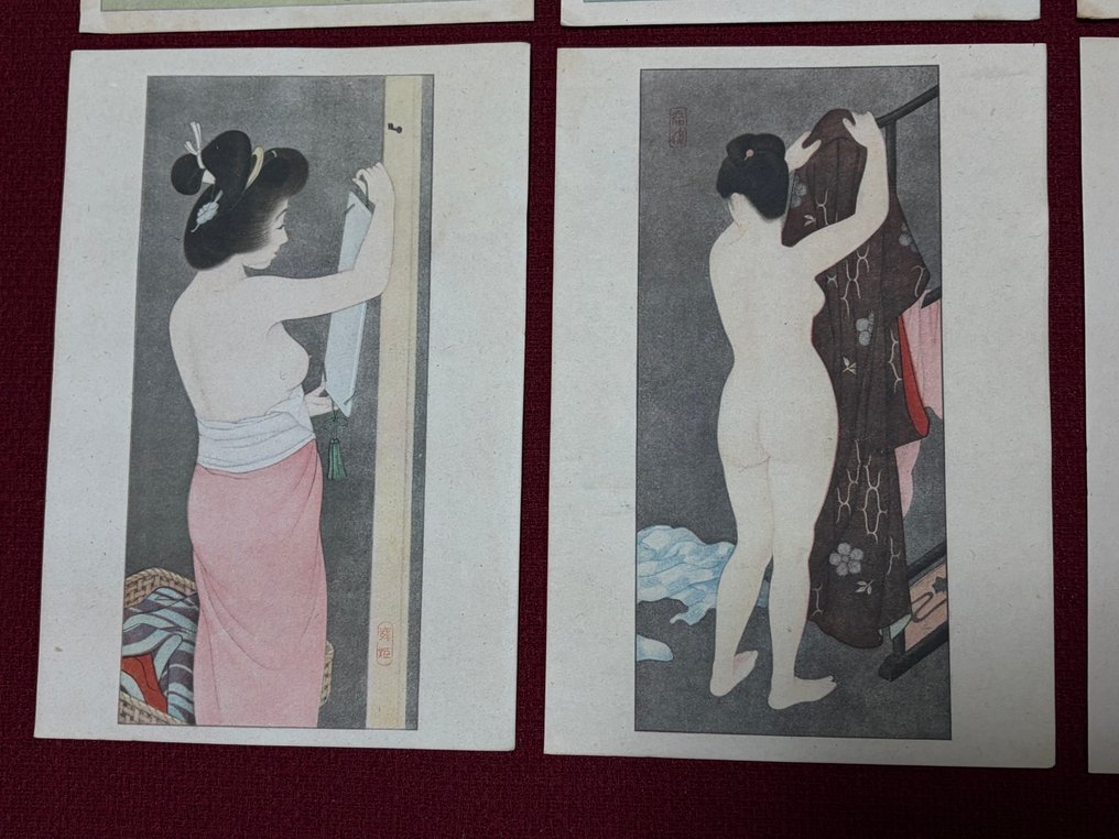'Kikō hakkei' 肌香八形 (Eight Nude Fragrant Beauties) - Unknown - Ιαπωνία  (χωρίς τιμή ασφαλείας) #4.3