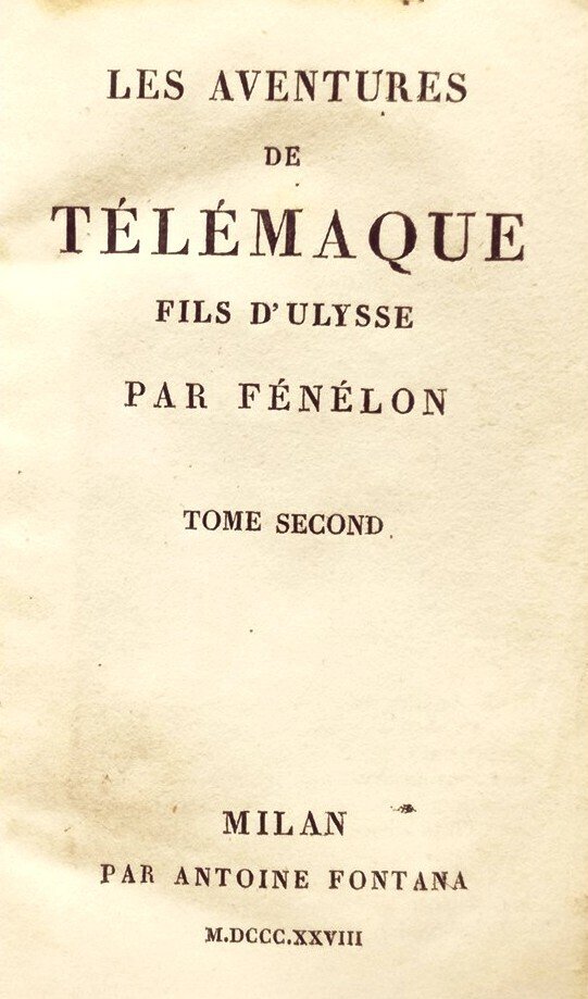 De Chateaubriand, François-René, Fenelon - Opere di Letteratura Francese in formato Tascabile - 1801 #2.1