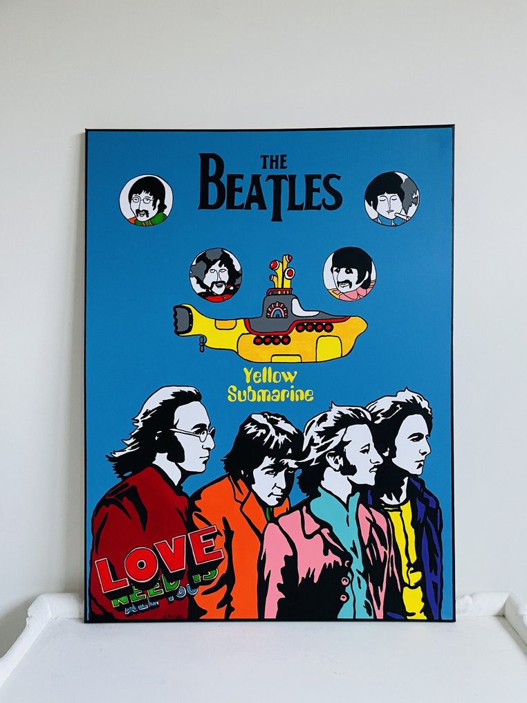 Gerke Rienks - The Beatles, Handpainted #4.3