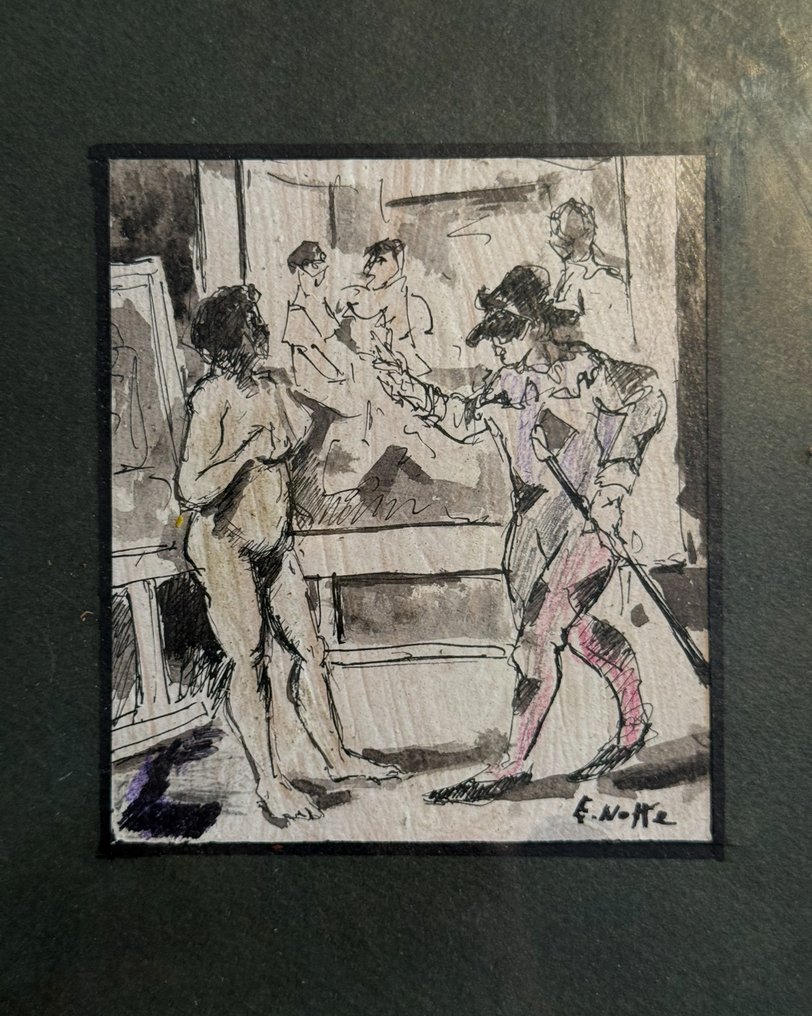 Emilio Notte (1891-1982) - Marionette #3.2