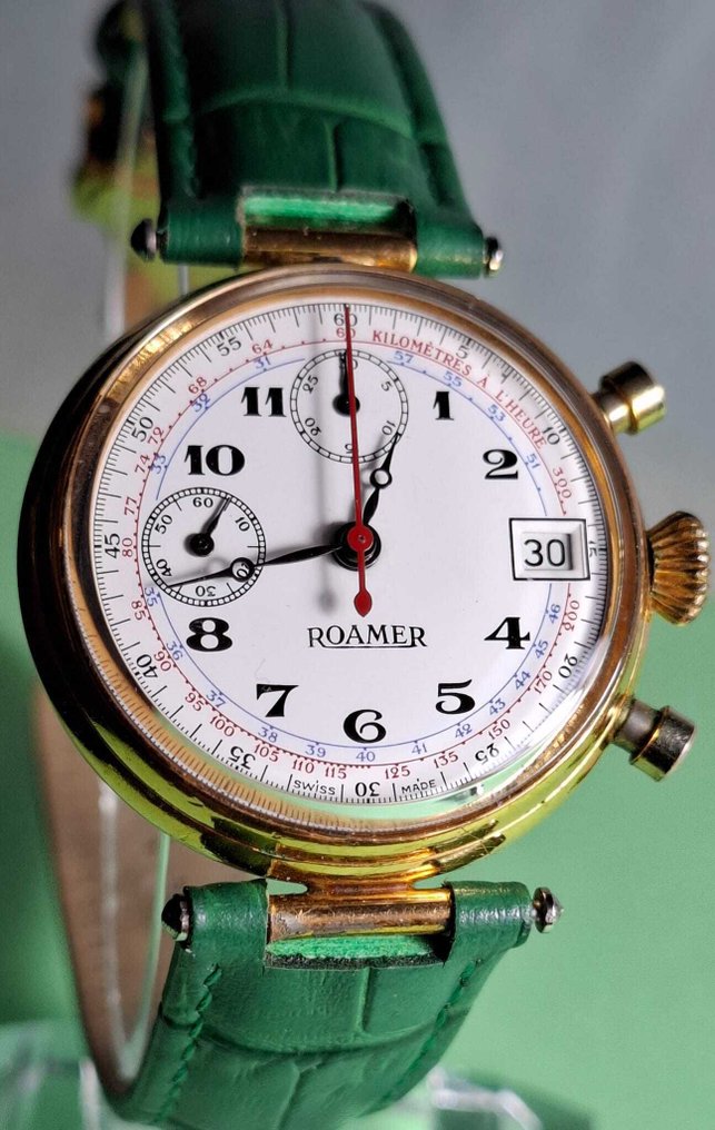 Roamer - Delfin Chronograph - Zonder minimumprijs - Valjoux 7765 - Heren - 1950-1959  #1.0
