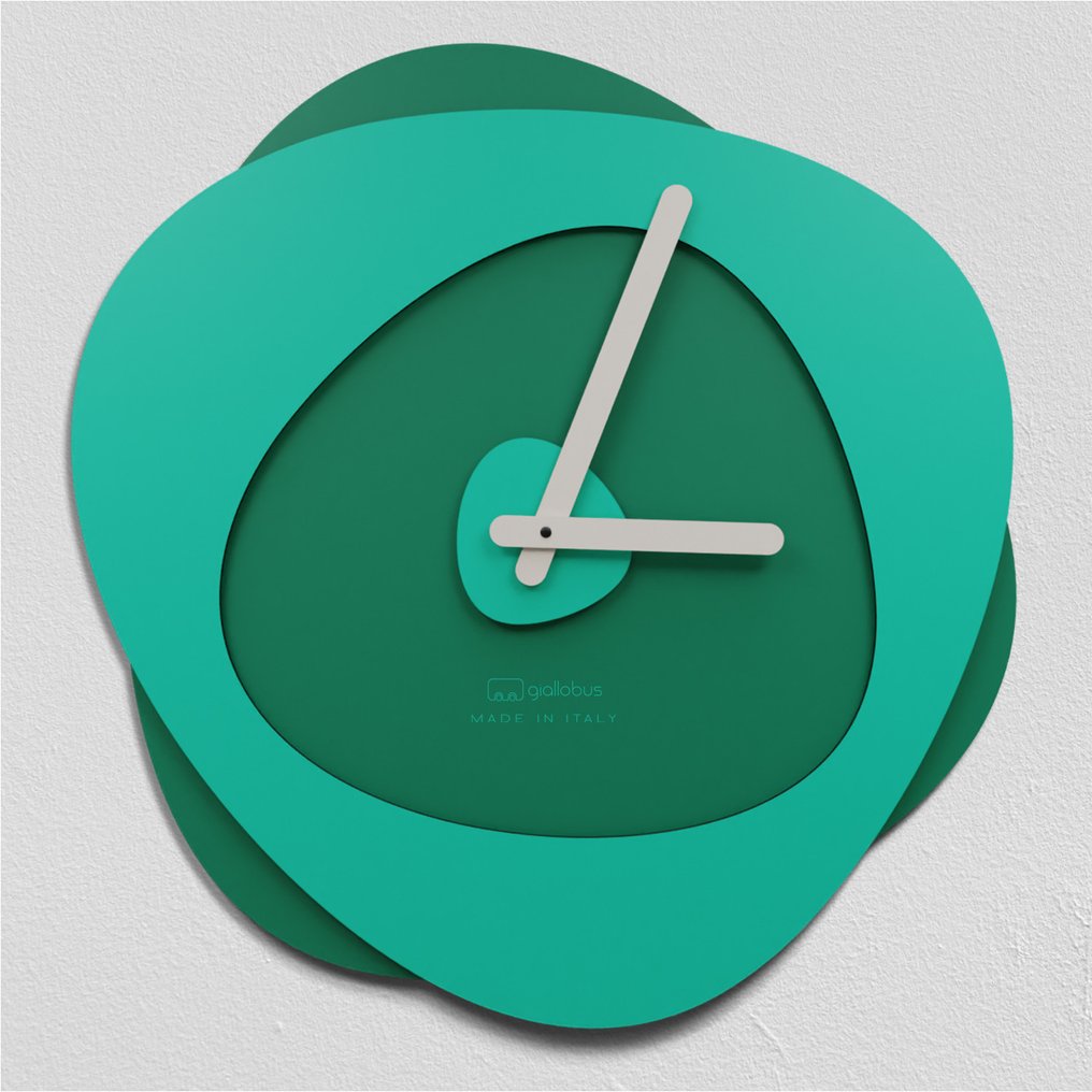 Wall clock - GIallobus - Contemporary Wood - 2024 - Bokeh Watch #1.0