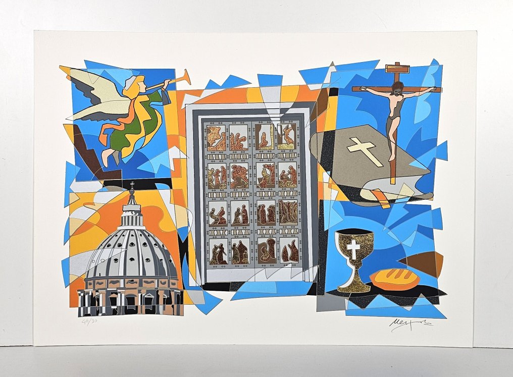 Ugo Nespolo (1941) - Giubileo #1.0