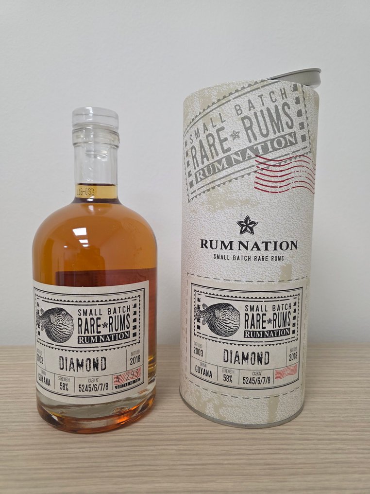 Diamond 2003 Rum Nation - Small Batch Rare Rums - b. 2018 - 70 cl #1.0
