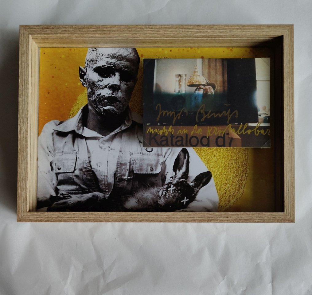 Joseph Beuys (1921-1986) - Nachts in der Kristallobar, handsigned / Schellmann P59 / 1985 #3.2