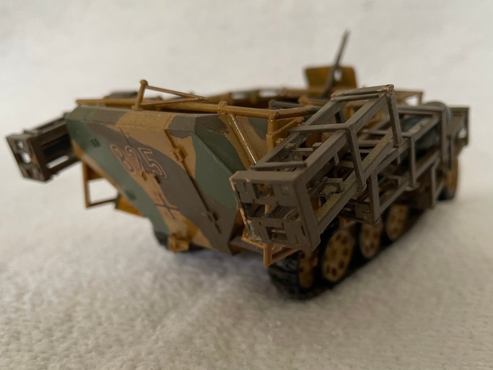 1:35 - Model military vehicle (3) - Sd.Kfz.222; Sd.Kfz.251 Wurfrahmen; Panzer II #4.3