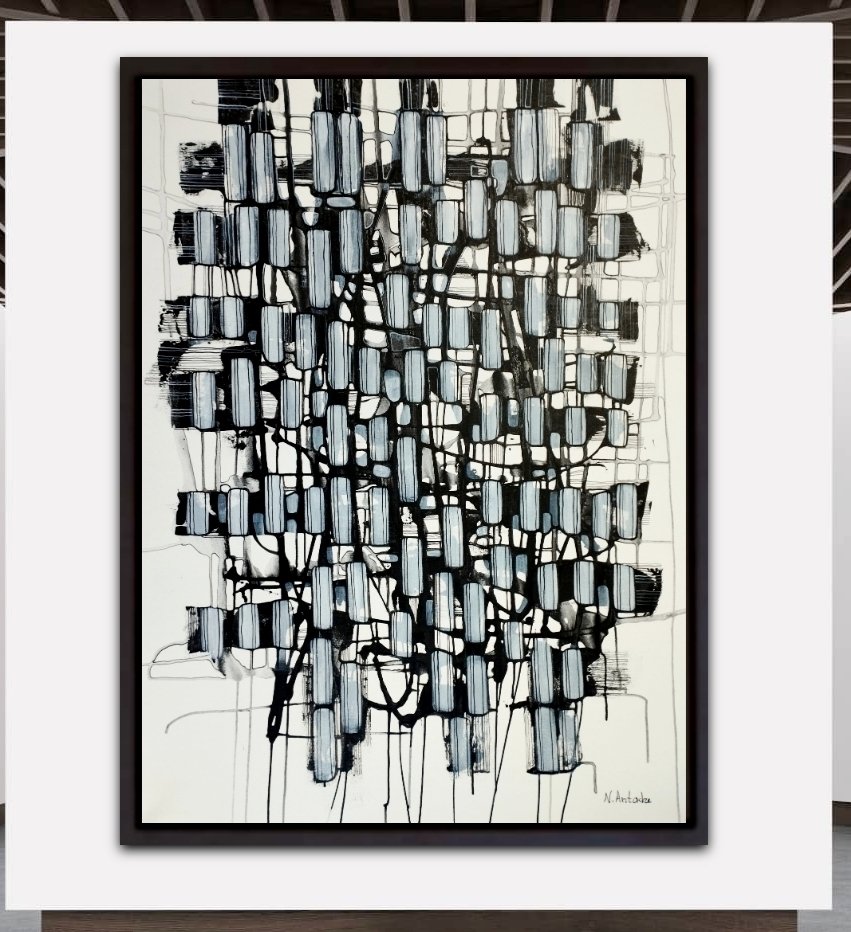 Natia Antadze - Abstrakte  Komposition - XXL #1.0