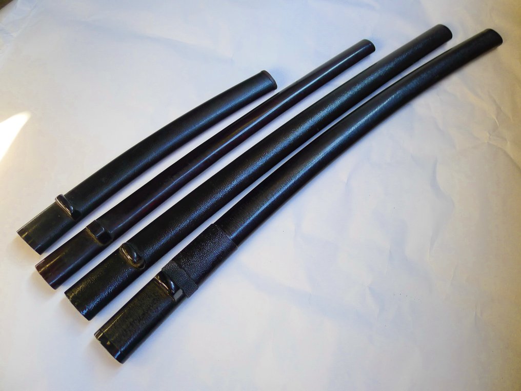 美丽的四把长刀和短刀鞘套装 - 日本 #1.0