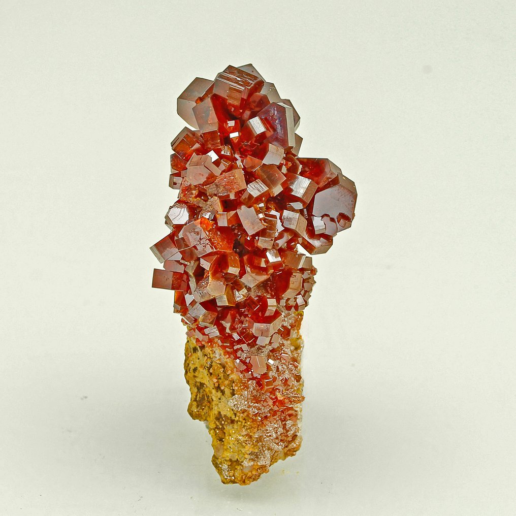 独特的颜色！闪锑矿 矩陣晶體 - 高度: 7 cm - 闊度: 3.1 cm- 96 g #4.3