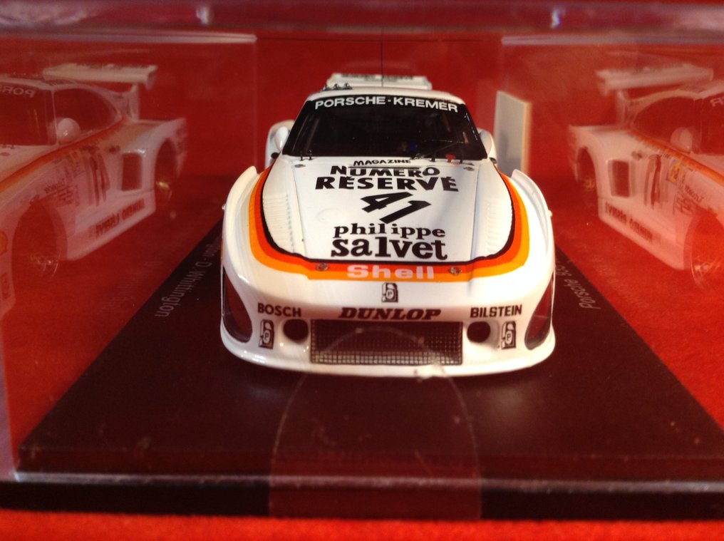 Spark 1:43 - Voiture de course miniature - ref. #43LM79 Porsche 935K3 Gr5 Kremer Racing "Numero Reservè" 1° Le Mans 1979 #41 Ludwig/B. & D. - Qualité excellente - édition limitée - difficile à trouver aujourd'hui #3.2