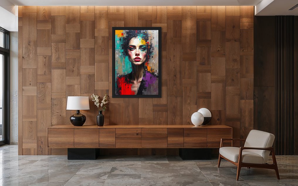 KAUGER (1972) - Agnès 1/1 Toile XL #2.1