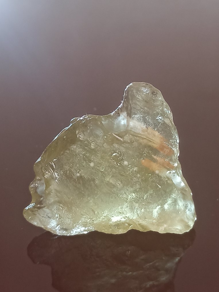 Csodálatos Líbiai üveg. Dorada színálás. Nincs minimár ár!!! - 22.8 g #2.1