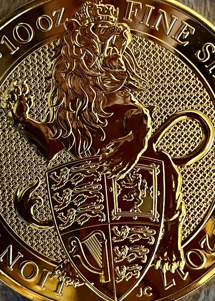 Regno Unito. 10 Pounds 2017, 10 Oz .999 #3.2
