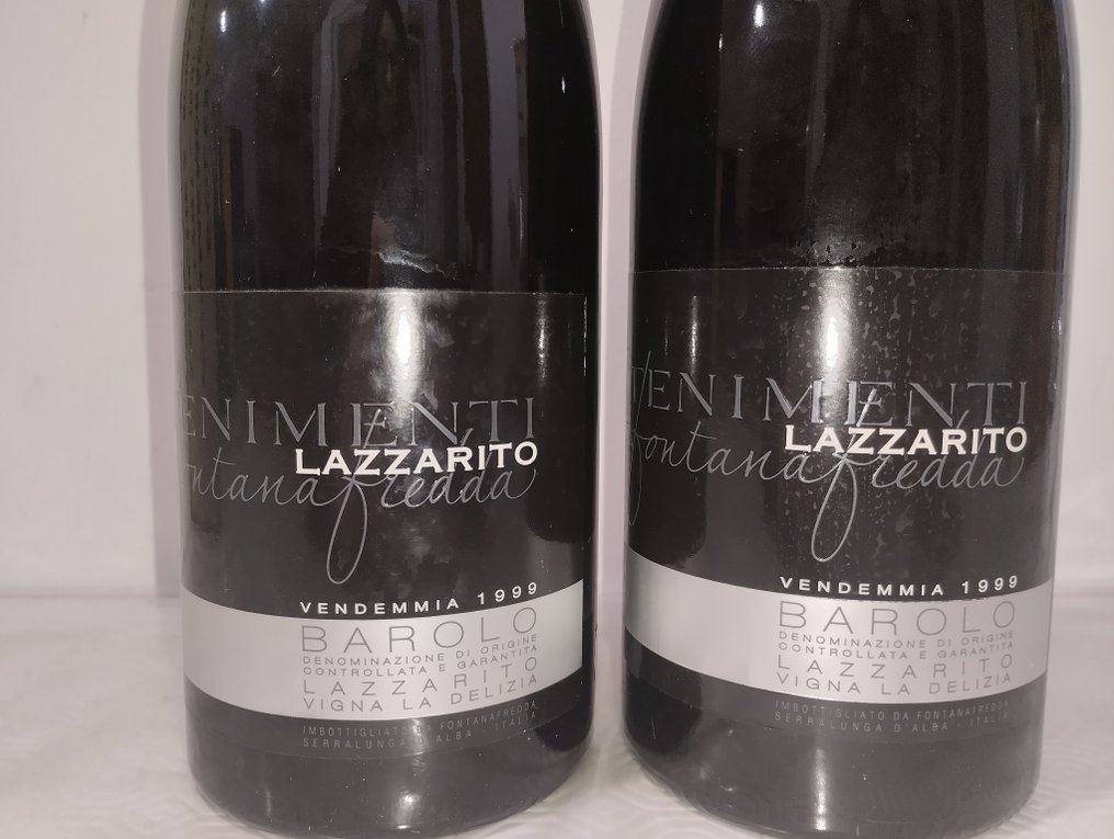 1999 Lazzarito, Fontanafredda - Barolo - 2 Bottles (0.75L) #2.1