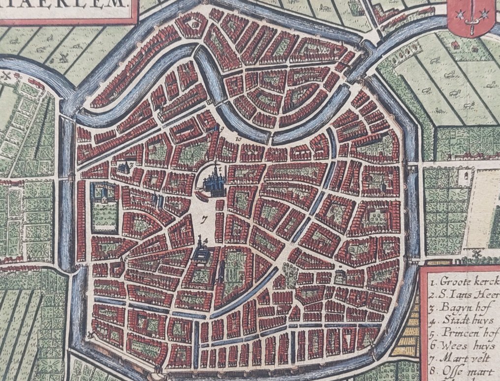 Netherlands - Haarlem; Lodovico Guicciardini - Haerlem - 1652 #1.0