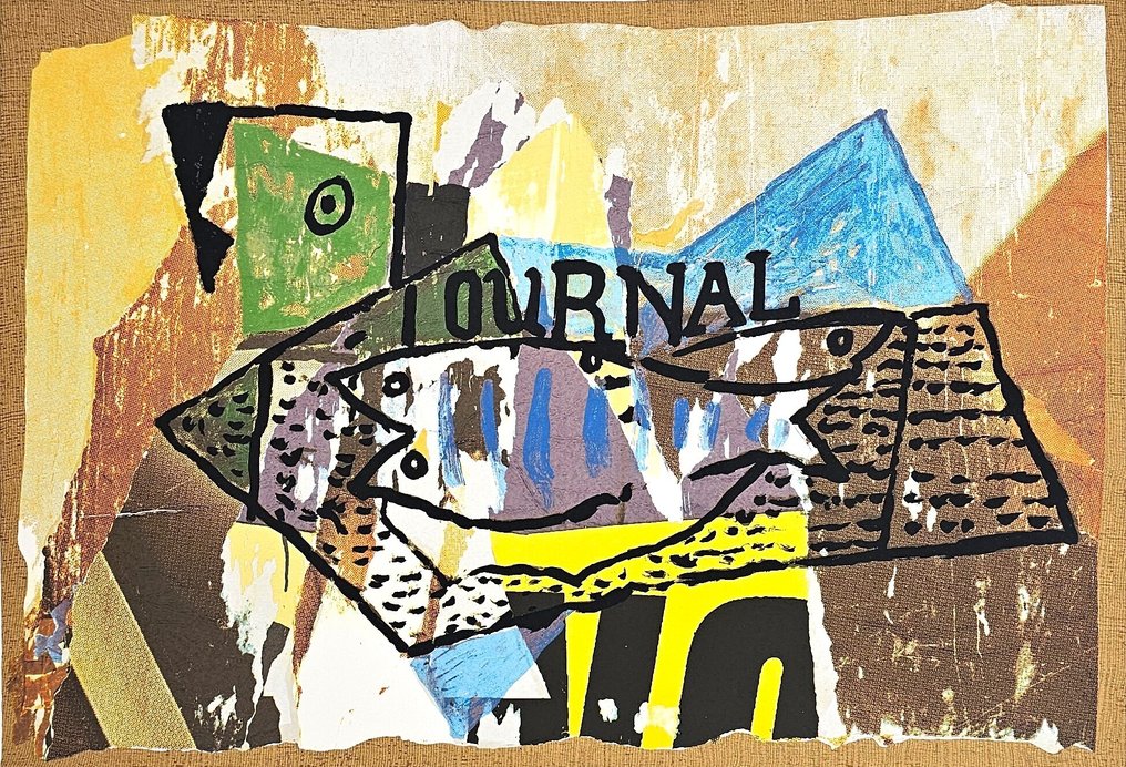 Mimmo Rotella (1918-2006) - Il Giornale di Picasso #3.2