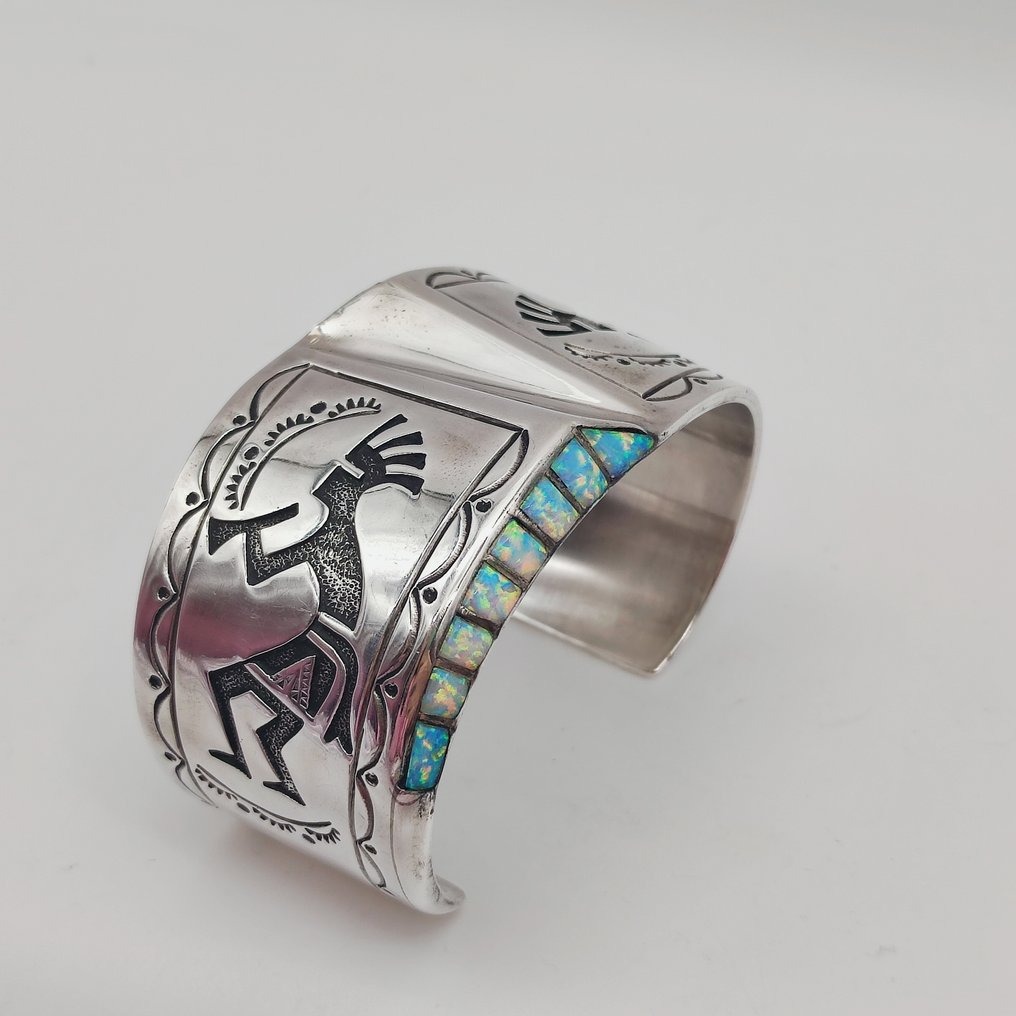 手镯 - 美国 Leonard Jim - Navajo  (没有保留价) #1.0