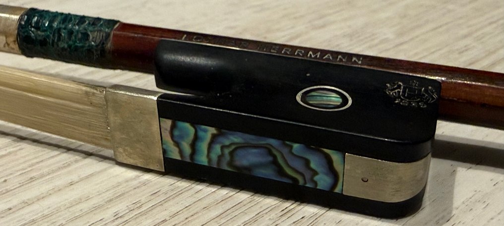 Stamped Lothar Herrmann - 低音提琴弓 - 德国 - 1935 #1.0