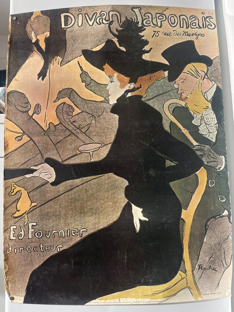 Henri de Toulouse Lautrec - Divan Japonais - 1890s #1.0