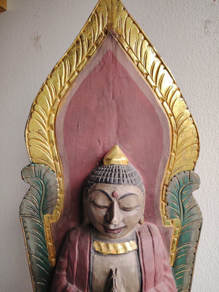 Anjali Mudra Buddha - 雕刻 - 緬甸  (沒有保留價) #3.2