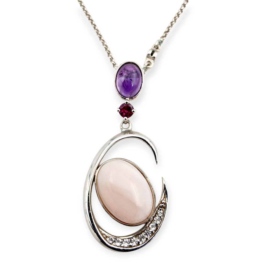 Senza prezzo di riserva - Collana Argento - (Certified) #1.0