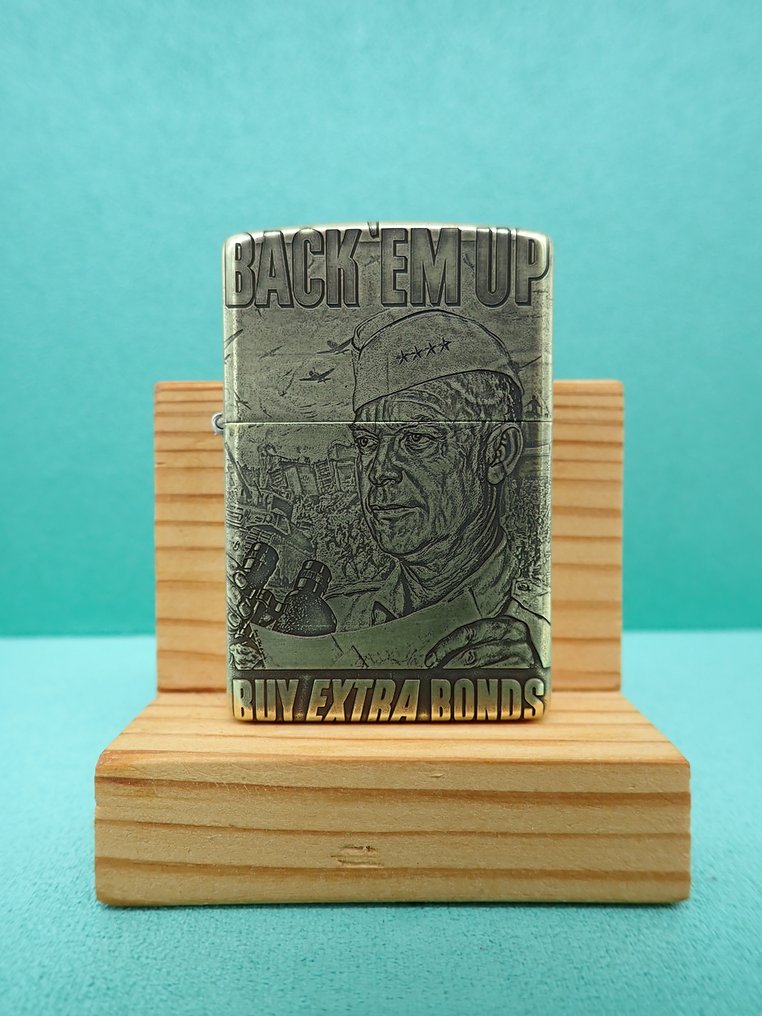 Zippo - Zippo Custom - Dwight D. Eisenhower - Ohne mindestpreis - Feuerzeug - Messing #1.0