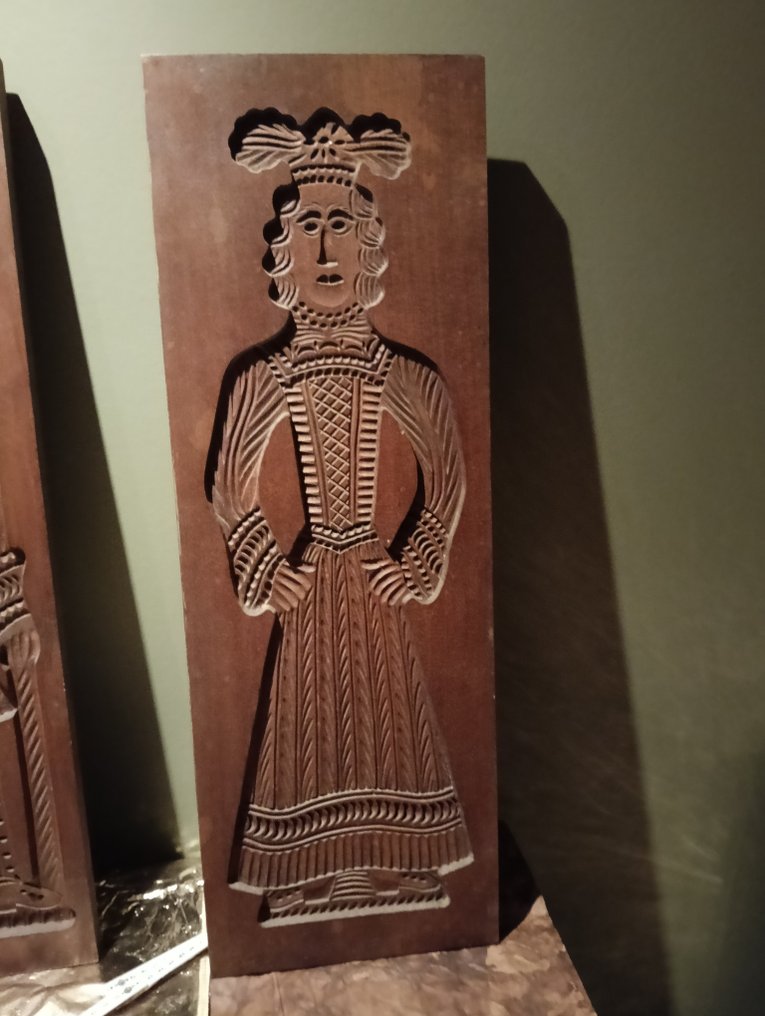 牆面裝飾 (2) - 比利時 - 2块speculaas饼干板 #2.1