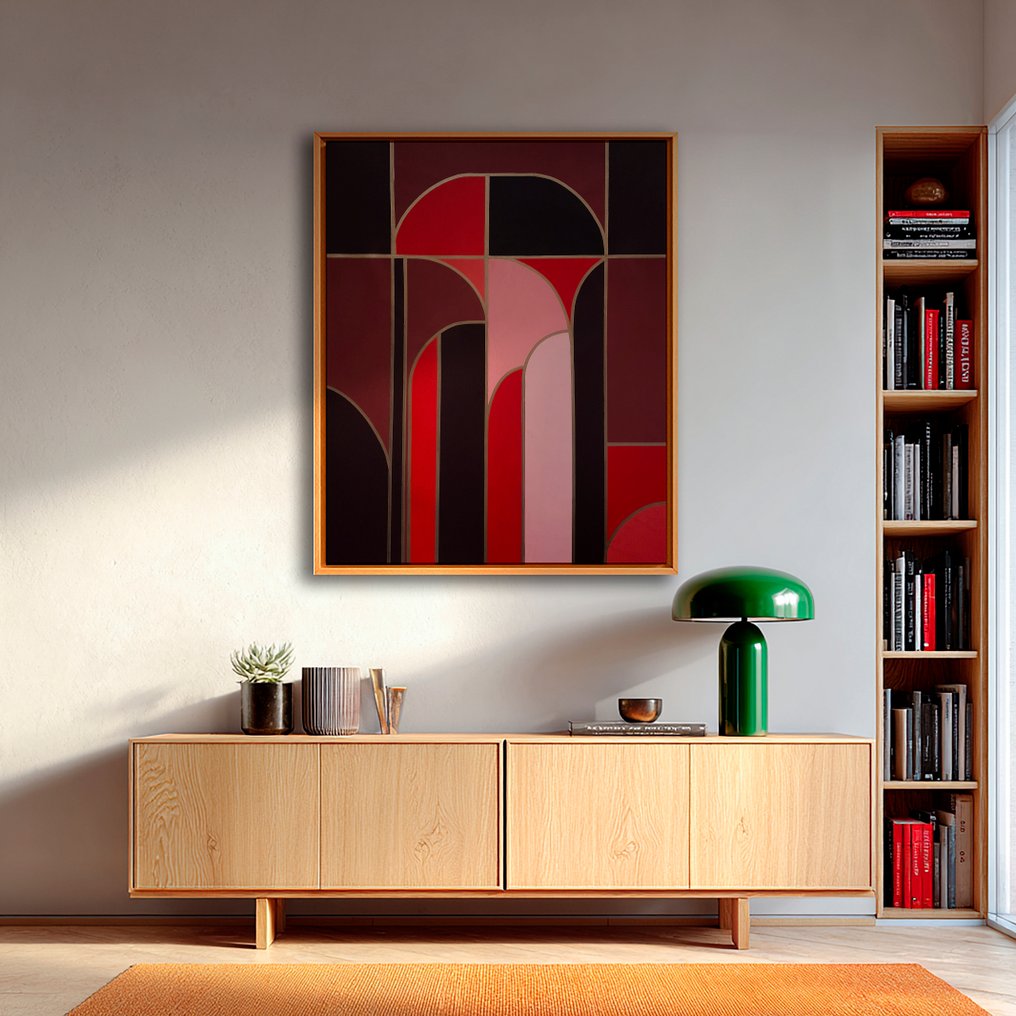 B. Morales - "Red Calm" - XL #2.1