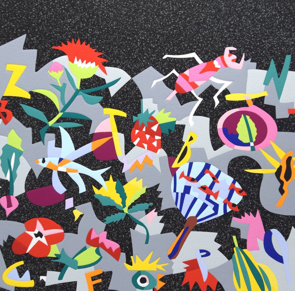 Ugo Nespolo (1941) - Eternamente Vivo #1.0