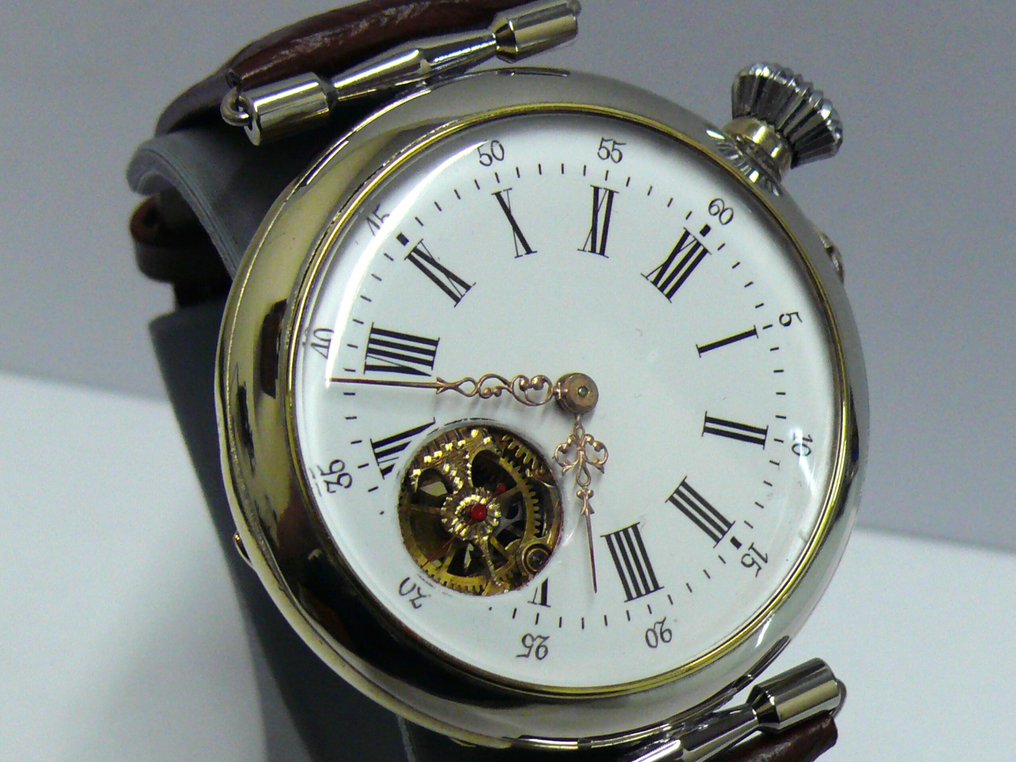 Unbranded - Cilynder Skeleton Marriage, Gents watch *SERVICED* - No reserve price - Men - 1950-1959 #3.2