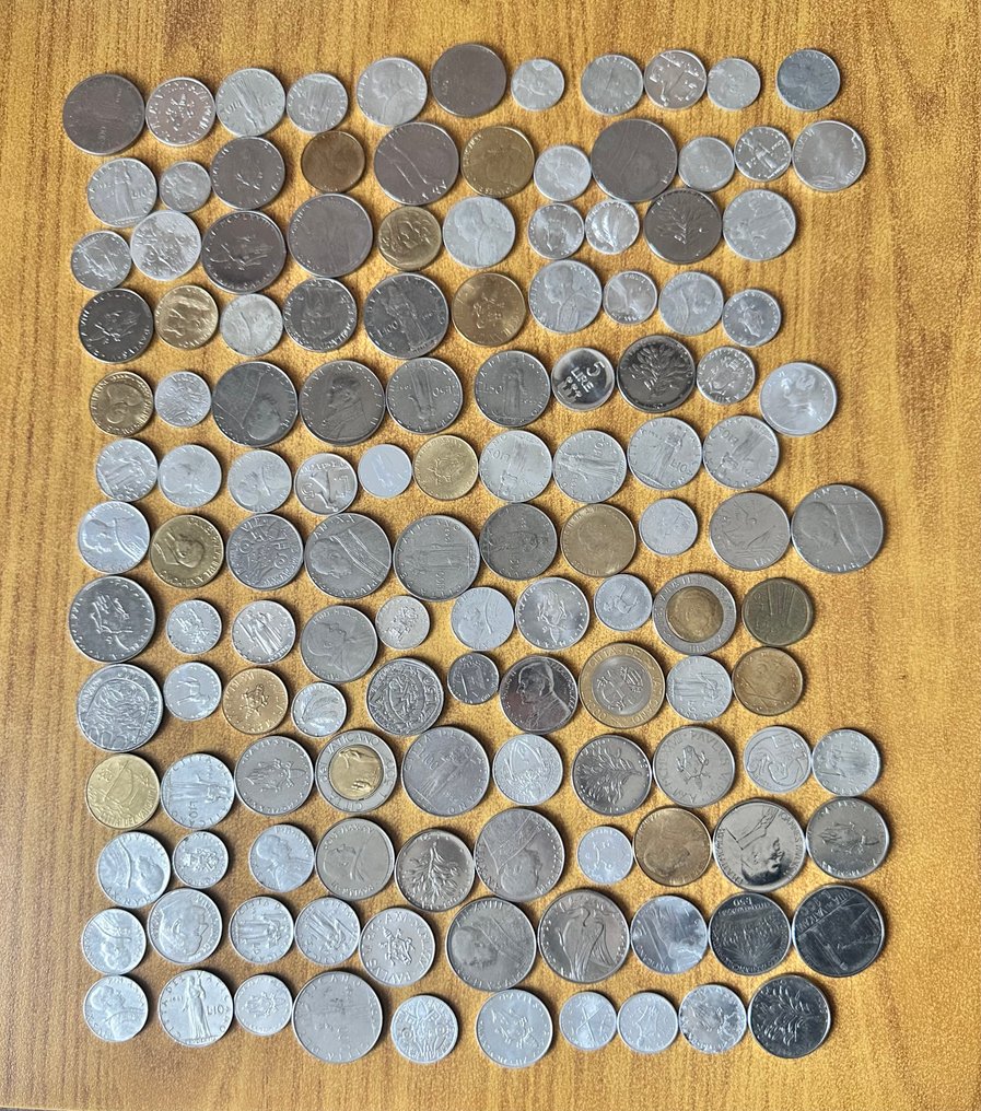 Βατικάνο. 132 monete varie (χωρίς τιμή ασφαλείας) #1.0