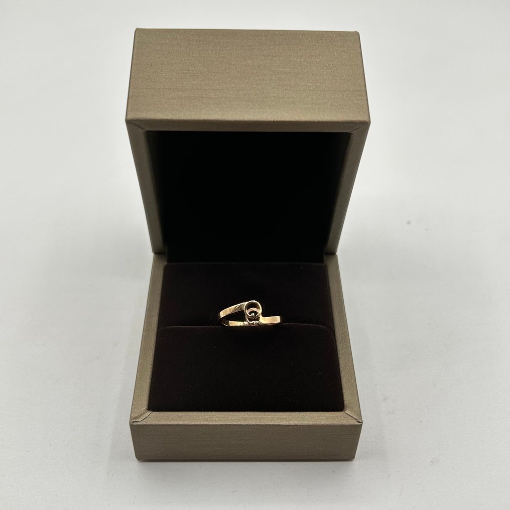 Gucci - 戒指 - GG Running - 18K包金 玫瑰金 #1.0