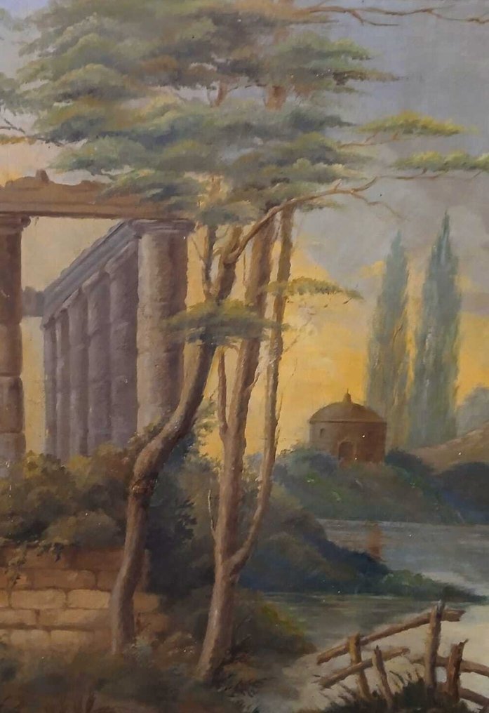 European school (XIX) - Paisaje bucólico - NO RESERVE #1.0