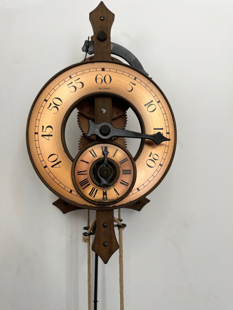 Schwarzwälder Uhr -   Holz, Messing - 1960-1970 #4.3