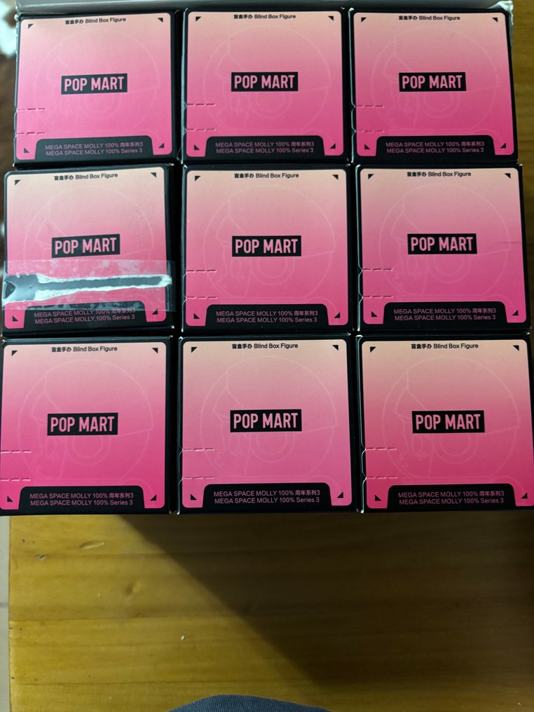 POP MART - KENNYSWORK - Statue - Space Molly Mega 100% Series 03 - Plast #2.1